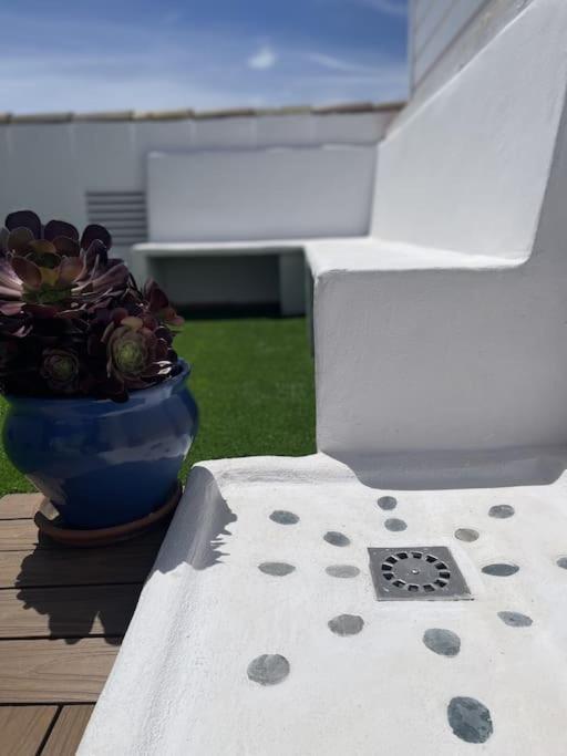 コニル・デ・ラ・フロンテラ Casa Lola Conil, Azotea Al Mar Y Parking Solo Familias O Parejasヴィラ エクステリア 写真